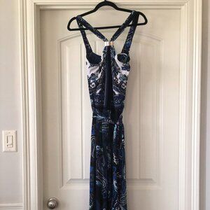 Cache Paisley Halter Jumpsuit